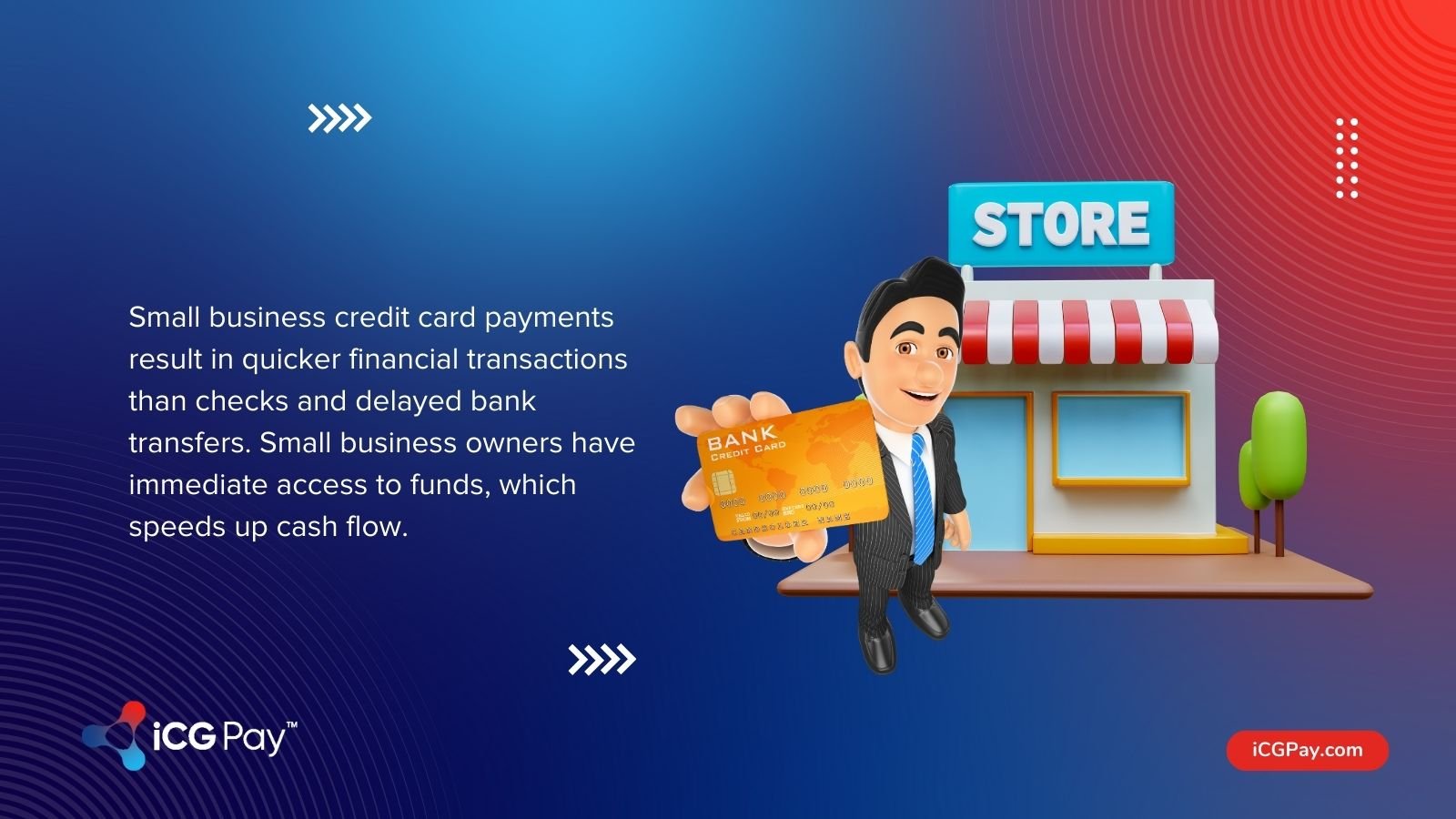 Small business credit card payment benefits